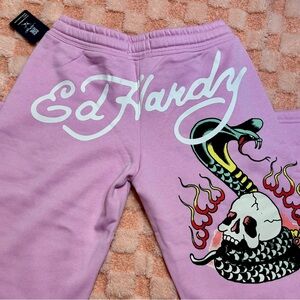 Ed Hardy Skull and Snake Joggers